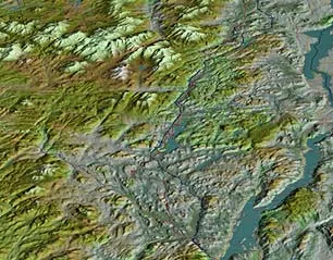 Map of Upstate NY